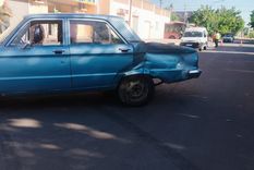 El auto en el que iba la mujer que murió Foto: Ministerio de Seguridad