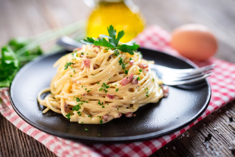 La mejor receta de espagueti a la carbonara para principiantes Foto: Shutterstock