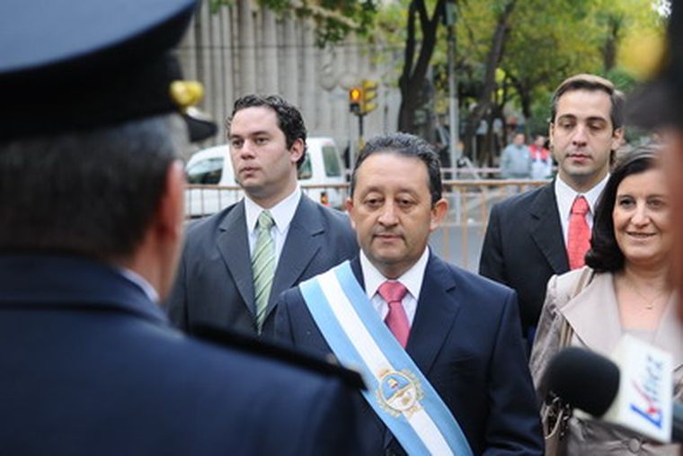 Jaque llegando al palacio legislativo. Foto: MDZ