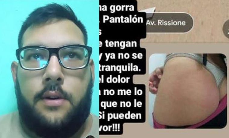 El hombre fue captado por las cámaras y escrachado en redes sociales