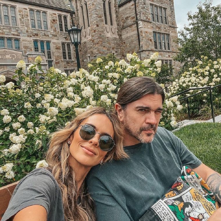 Juanes junto a su esposa Karen Martínez Foto: Archivo