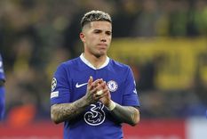 Enzo Fernández en Chelsea. Foto: EFE