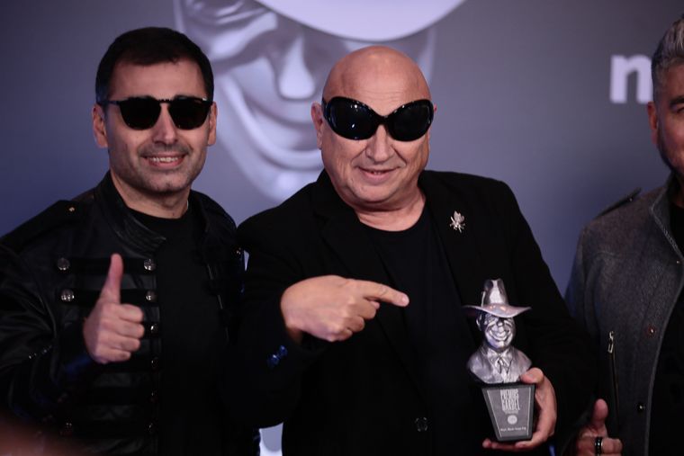 El look de La Mosca en los Premios Gardel 2025. El look de La Mosca en los Premios Gardel 2025.