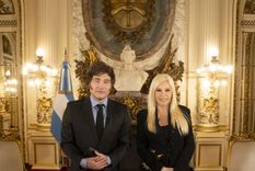 Susana Giménez fue la Casa Rosada para entrevistar a Javier Milei Foto: Prensa Telefe