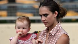 Jessica Alba dio a luz a Heaven, su segunda hija, en 2011.