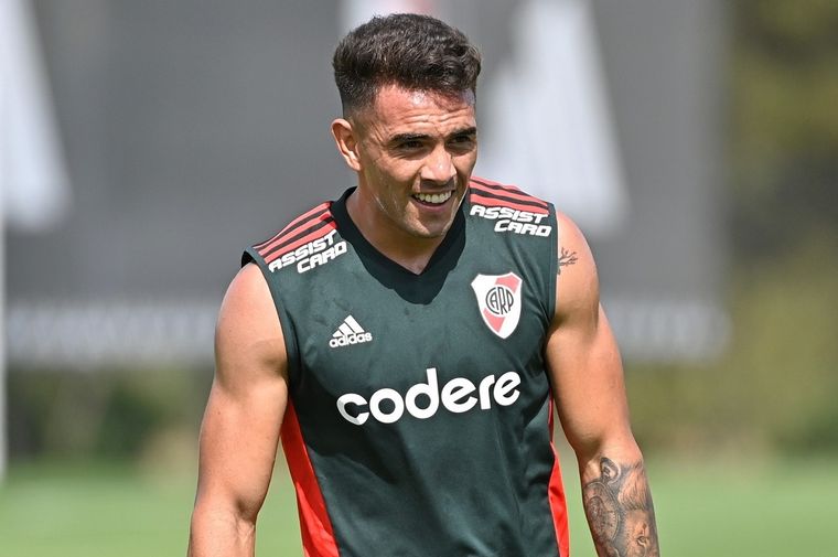 Enzo Díaz se fue con sabor agridulce de River, pero hoy es una pieza clave de Sao Paulo. Foto: @RiverPlate Enzo Díaz se fue con sabor agridulce de River, pero hoy es una pieza clave de Sao Paulo. Foto: @RiverPlate