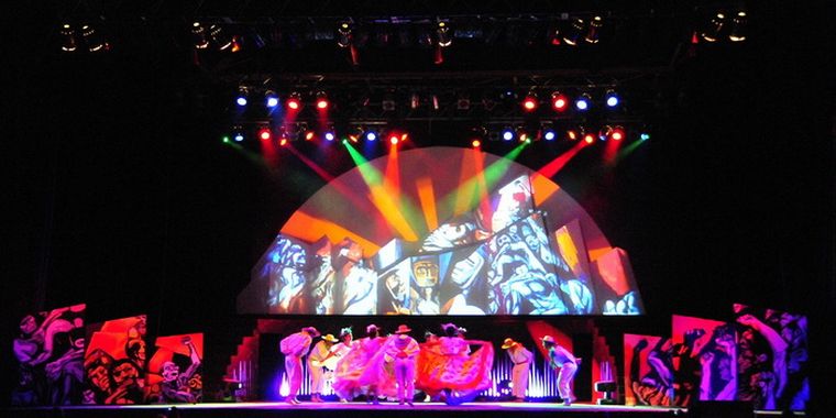 Una imagen del acto departamental malargüino del 2011. Foto: Genitleza Municipalidad de Malargüe