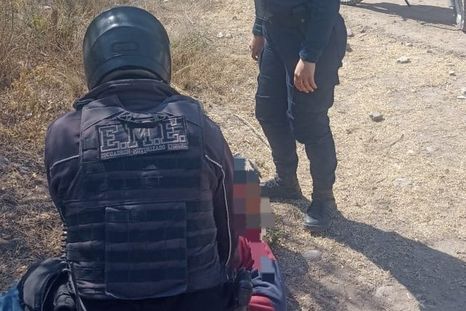 Personal policial de Capilla del Monte detuvo a un hombre de 31 años bajo la sospecha de intentar iniciar un foco de incendio en esa localidad. Foto: Policía de Córdoba