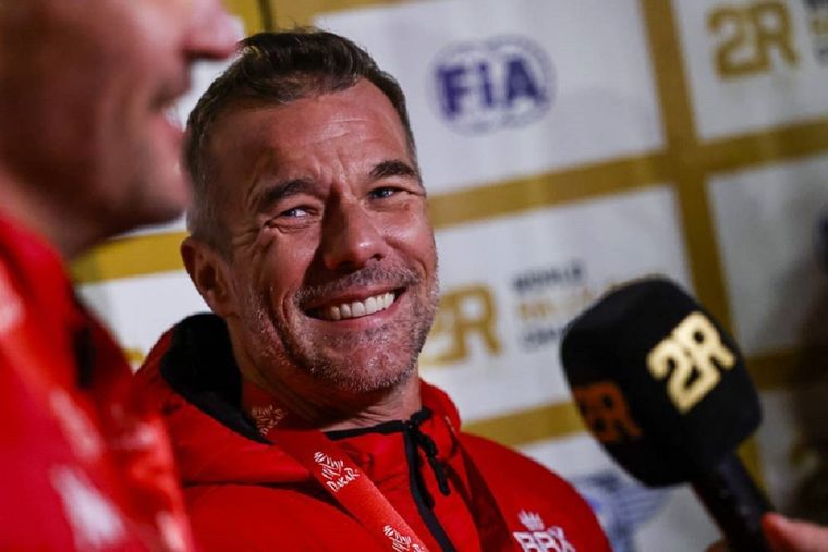 Sébastien Loeb habló luego de la victoria. Foto: @dakar