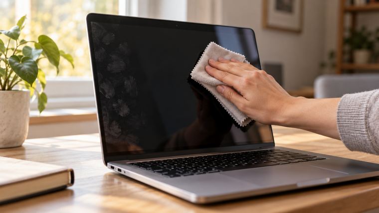 El método de limpieza puede variar según el tipo de pantalla y su recubrimiento.