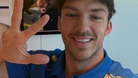 Gasly agrandó su historial en la Fórmula 1. Gasly agrandó su historial en la Fórmula 1.
