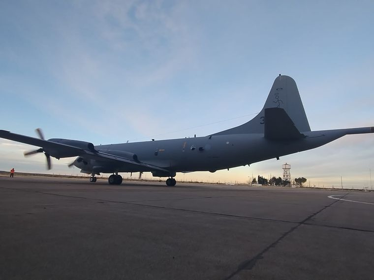 El P3 Orion, flamante adquisición de la Armada Argentina Foto: Gentileza