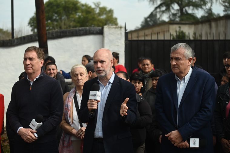 Rodríguez Larreta presentó nuevas iniciativas de campaña desde el convento donde José López arrojó los bolsos.