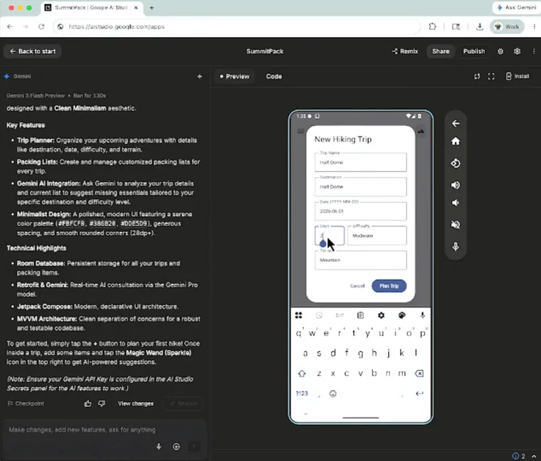 La plataforma virtual Gemini AI Studio facilita el desarrollo ágil de software desde el navegador web. La plataforma virtual Gemini AI Studio facilita el desarrollo ágil de software desde el navegador web.