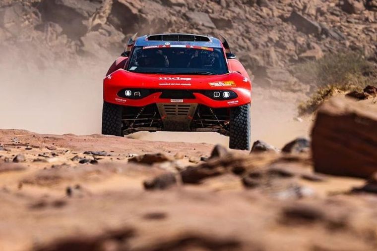 El auto de Orly Terranova. Foto: Instagram