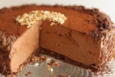 alta cocina: increible tarta de queso y chocolate ¡con 4 ingredientes!