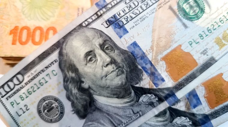 Hay expectativas con lo que pueda pasar el 11 de diciembre con el dólar Foto: Walter Moreno / MDZ. Foto realizada con Moto G72