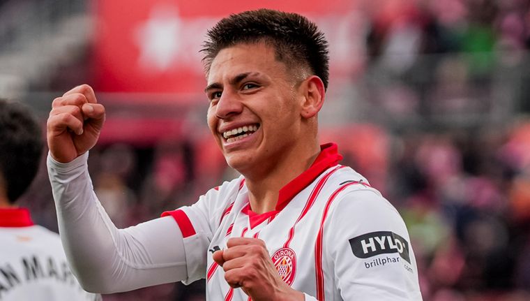 El Diablito Echeverri fue clave para el triunfo del Girona.