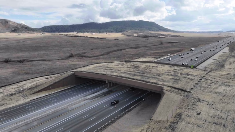 El puente que cambia el tránsito de Colorado.&nbsp;
