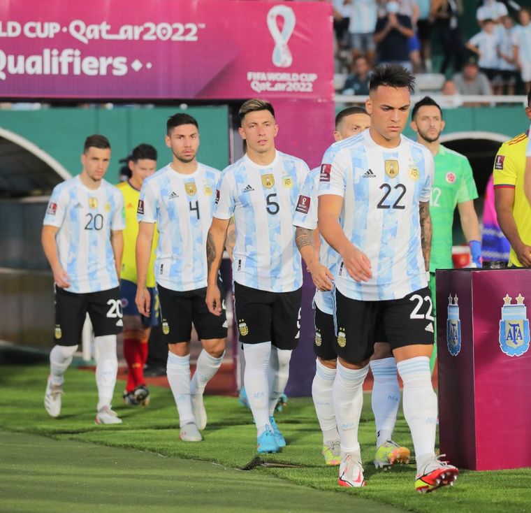 La selección argentina venció a Colombia ayer 1 o 0. Foto: @Argentina