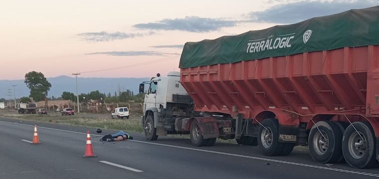 Accidente fatal en San Martín Foto: Ministerio de Seguridad