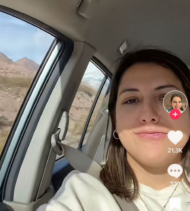 Camila Figueroa compartió su experiencia de su viaje a Mendoza Foto: Captura de video