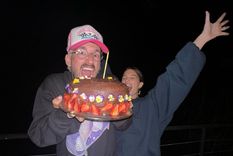 Ricky Montaner celebró su cumpleaños en Mendoza Foto: IG Ricky Montaner