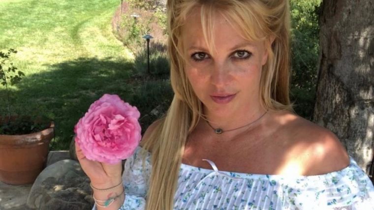 Britney Spears Resuena una vez más. Foto: @britneyspears