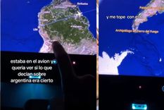 El video viral de TikTok que asegura que el Leviatán está en el mar argentino. Foto: Captura del video de TikTok