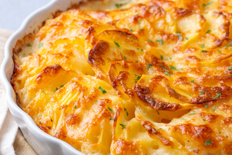 Esta receta de papas gratinadas con crema es la mejor del mundo Esta receta de papas gratinadas con crema es la mejor del mundo