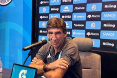 Gustavo Costas, dolido por la eliminación de Racing. Foto: @RacingClub Gustavo Costas, dolido por la eliminación de Racing. Foto: @RacingClub