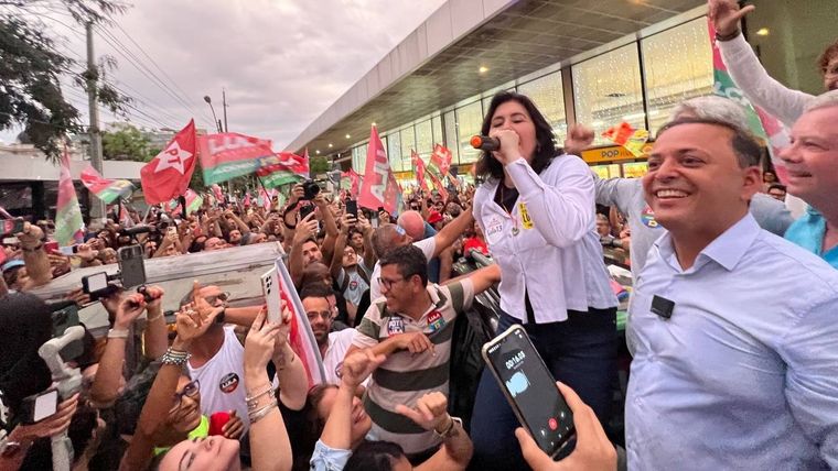 Tebet apoya fuertemente a Lula da Silva. Foto: Nitéroi.