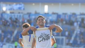 Nahuel Ulariaga festeja su gol, el 2 a 0 de Godoy Cruz, con una dedicatoria bastante especial. Nahuel Ulariaga festeja su gol, el 2 a 0 de Godoy Cruz, con una dedicatoria bastante especial.