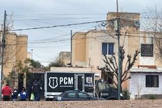 La Policía en la propiedad del jubilado Foto: gentileza La Policía en la propiedad del jubilado Foto: gentileza