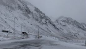 Esperan que la acumulación de nieve alcance entre los 30 y 40 centímetros. Esperan que la acumulación de nieve alcance entre los 30 y 40 centímetros.