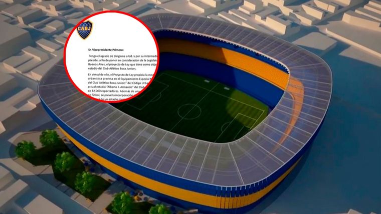 Boca dio el primer paso formal para la aprobación del proyecto Bombonera 360°