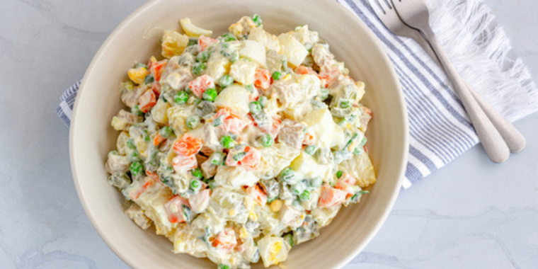 Ensalada rusa Foto: Shutterstock