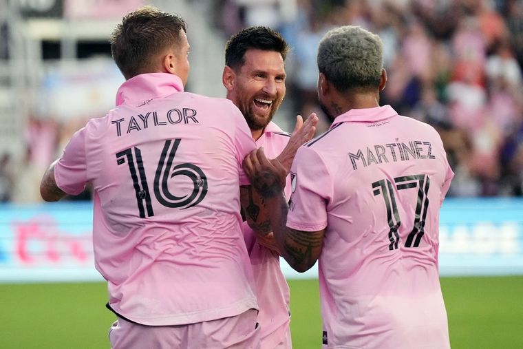 Inter Miami, equipo de Messi, avanzó en la Leagues Cup Foto: Noticias Argentinas