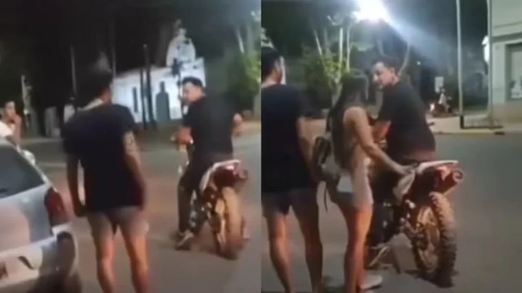 El momento de la polémica Foto: Captura de video