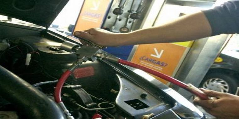 Se suspendió la provisión de GNC en el sur.