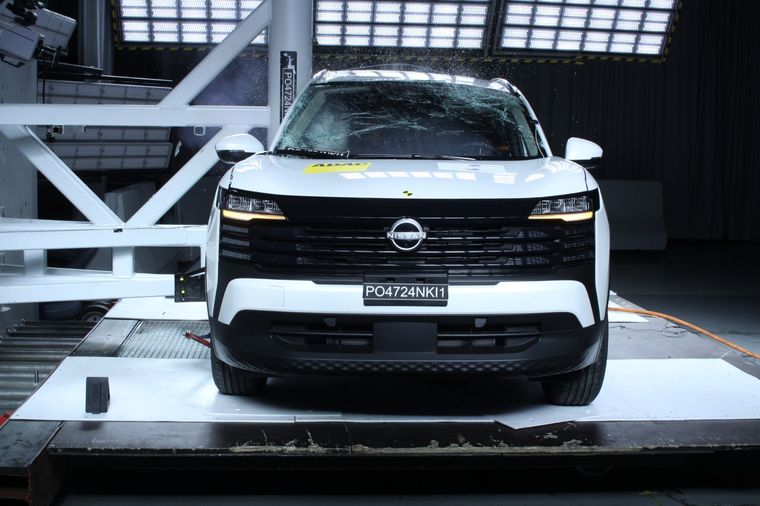 Nissan Kicks Prueba Latin NCAP