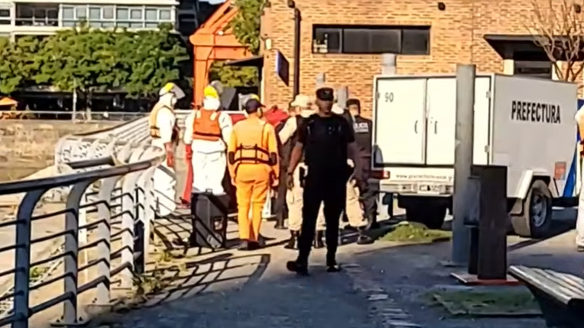Horror: encontraron un cuerpo flotando en el dique 3 de Puerto Madero