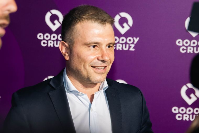 El intendente de Godoy Cruz, Diego Costarelli Foto: Santiago Tagua/MDZ