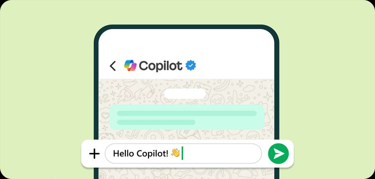 IA en el celular: integrar Copilot en WhatsApp permite realizar tareas, generar textos e imágenes sin salir del chat.