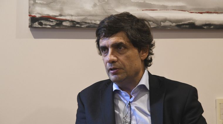 Lacunza volvió a apuntar contra Milei Foto: Rodrigo DAngelo / MDZ