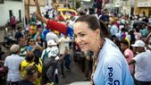 María Corina Machado celebró el documento contra el régimen de Maduro. María Corina Machado celebró el documento contra el régimen de Maduro.