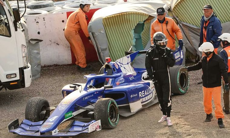 Por tercer día consecutivo, Jack Doohan sufrió un accidente en la misma curva en la Súper Fórmula Japonesa.