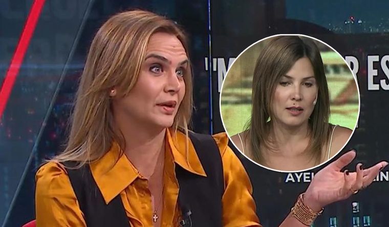 Amalia se cruzó con Vargues en las redes sociales. Foto: Captura TV