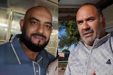 Agustín Ibarra, el chofer que llevó a Laudelina, y Luis Alberto González, viceintendente de 9 de Julio, declaran este lunes Foto: Redes sociales