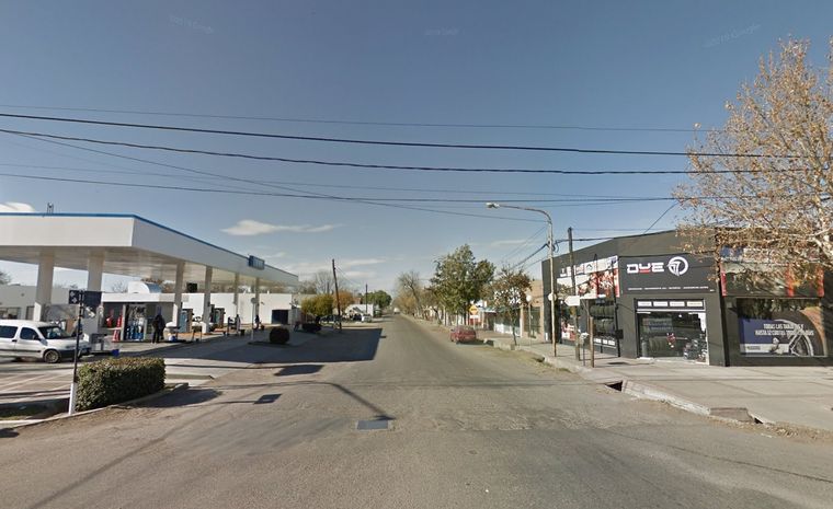 La zona donde se produjo el accidente